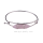 Wholesale Natural Rose Quartz Stone Healing Hexagon Bangle